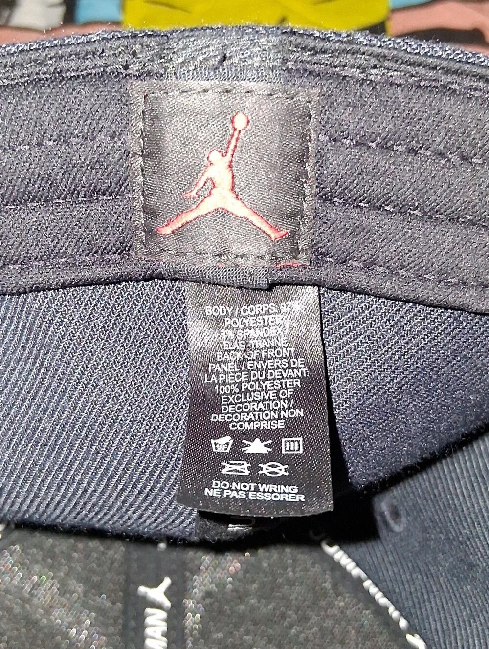 Jordan Michigan Wolverines Flex Stretch Fit Fitted Cap Hat Nike Jumpman